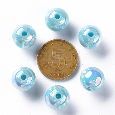 Opaque Acrylic Beads X-MACR-S370-D12mm-A07-1