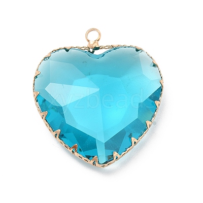 K9 Glass Pendants KK-E071-07KCG-06-1