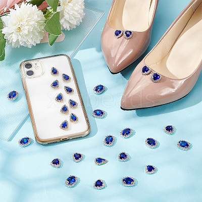 30Pcs 3 Style Sew on Rhinestone GLAA-GA0001-63B-1