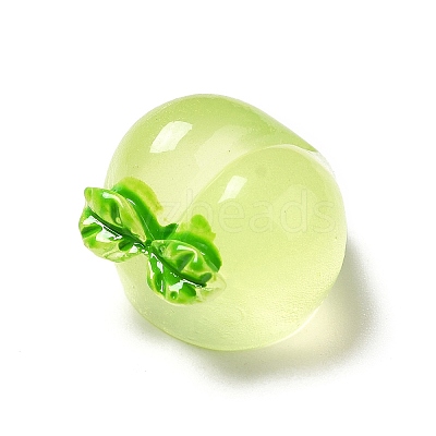 Luminous Translucent Resin Cabochons RESI-B015-19C-1