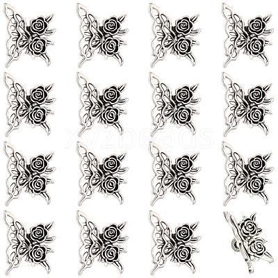 100Pcs Tibetan Styles Alloy Spacer Beads FIND-SC0020-12B-1