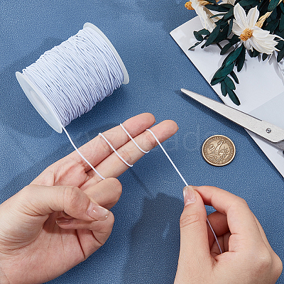 100M Polyester Round Elastic Cords OCOR-CY0003-40A-01-1