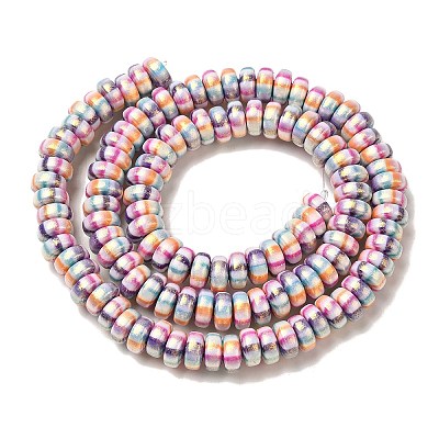Handmade Polymer Clay Beads Strands CLAY-H006-03T-1