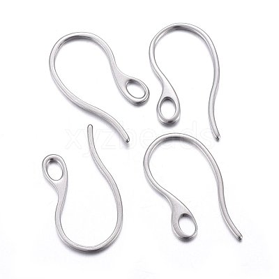 Tarnish Resistant 304 Stainless Steel Earring Hooks STAS-O110-19P-1