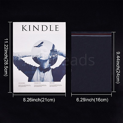 Rectangle Resealable Bags OPP-PH0001-15-16x24cm-1
