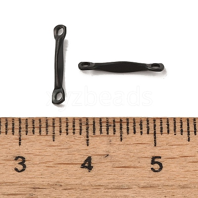 304 Stainless Steel Connector Charms STAS-Q323-10EB-1