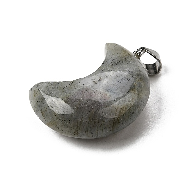 Natural Labradorite Pendants G-F820-02C-1