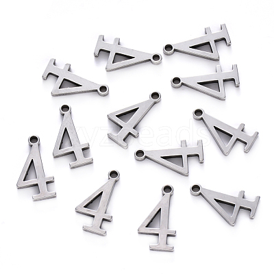 Tarnish Resistant 201 Stainless Steel Charms STAS-R108-04-1