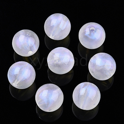 Transparent Acrylic Beads OACR-N008-108D-01-1