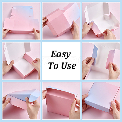 Cardboard Paper Packaging Boxes CON-WH0089-205A-1