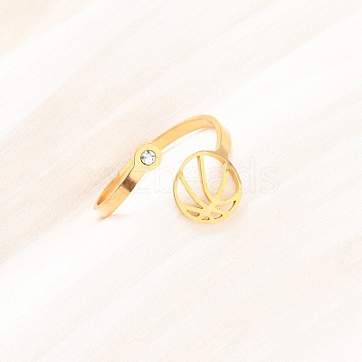 304 Stainless Steel Cuff Open Rings LS-RJEW-D337-01B-G-1