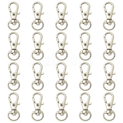 20Pcs Alloy Swivel Lobster Claw Clasps FIND-YW0001-55C-1