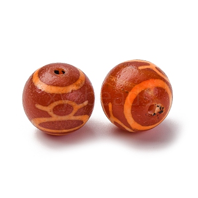 Tibetan Style dZi Beads TDZI-NH0001-D01-01B-1