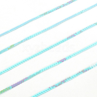 Lt.Blue With AB Color Paillette/Sequins Roll X-BS17Y-1
