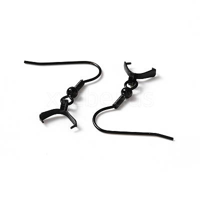 304 Stainless Steel Earring Hooks X-STAS-WH0035-14EB-1