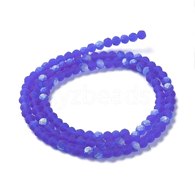 Transparent Glass Beads Strands EGLA-A034-T4mm-MB31-1