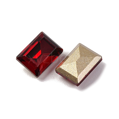 Glass Rhinestone Cabochons RGLA-A026-02B-208-1