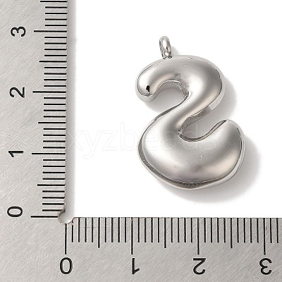 Non-Tarnish 304 Stainless Steel Pendants STAS-M017-08P-20-1