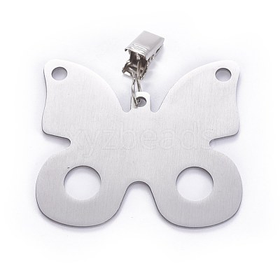 Stainless Steel Tablecloth Pendants STAS-WH0013-03P-1