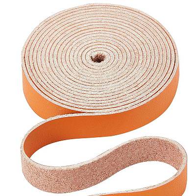 Flat Microfiber Imitation Leather Cord LC-WH0006-07A-05-1
