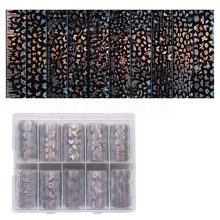 Shiny Laser Nail Art Transfer Stickers MRMJ-T063-446-1