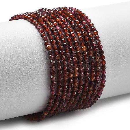 Natural Garnet Beads Strands G-H079-A01-01A-1