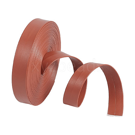 5M Flat PU Imitation Leather Cord LC-WH0009-09A-1