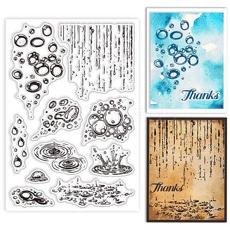 Custom PVC Plastic Clear Stamps DIY-WH0448-0652-1