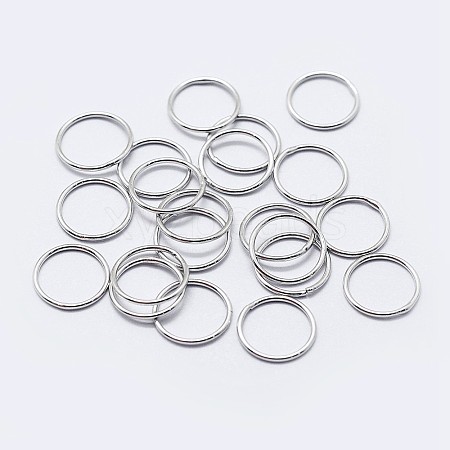 925 Sterling Silver Soldered Closed Jump Rings STER-F036-03P-1x9-1