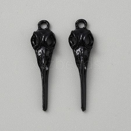 Plague Doctor Tibetan Style Pendants FIND-WH0152-462EB-1