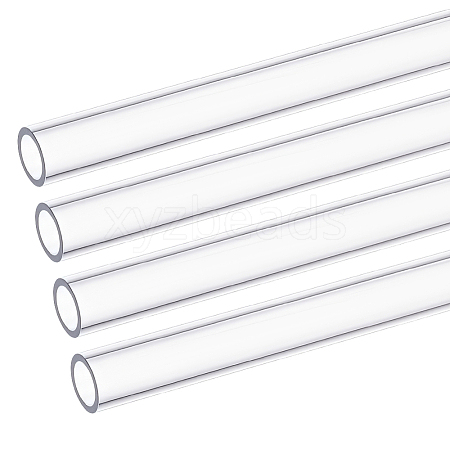 Transparent Acrylic Pipe AJEW-WH0475-51M-1