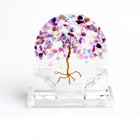 Resin Tree of Life Home Display Decorations TREE-PW0002-01H-1