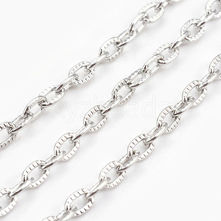 Iron Textured Cable Chains X-CH-0.7YHSZ-N-1