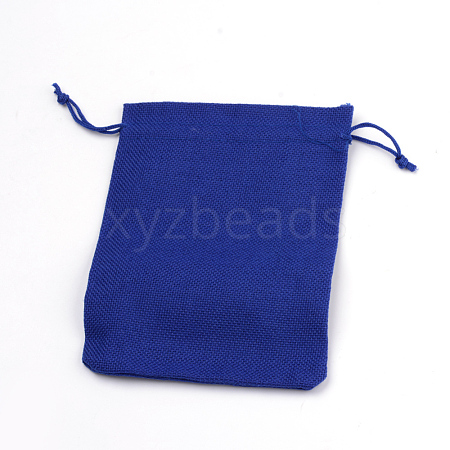 Burlap Packing Pouches Drawstring Bags ABAG-Q050-10x14-22-1