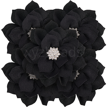 Polyester & Rhinestones Ornament Accessories DIY-WH20063-015A-1