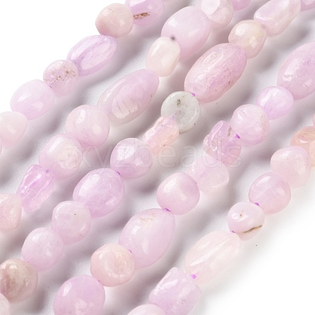 Natural Kunzite Beads Strands G-P497-01C-36-1