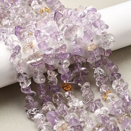 Natural Ametrine Beads Strands G-H315-A03-02-1
