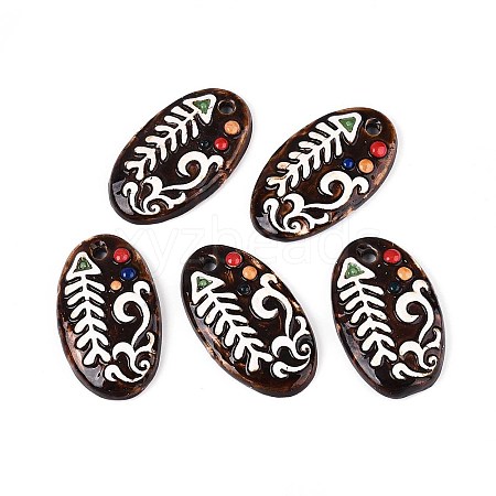 Handmade Porcelain Big Pendants PORC-T133-47-1