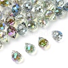 48Pcs 4 Colors Electroplate Glass Beads GLAA-FS0001-89-3