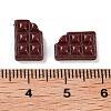 Luminous Resin Imitation Chocolate Decoden Cabochons RESI-K036-28G-02-3