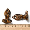 Natural Tiger Eye Carved Healing Yoga Goddess Figurines DJEW-D012-06B-3