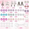 SUNNYCLUE Diy Ballet Themed Bracelet Making Kit DIY-SC0021-20-2