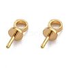 Brass Cup Pearl Peg Bails Pin Pendants KK-H759-31A-G-3