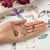 DIY Butterfly Dangle Earring Making Kits DIY-PJ0001-34-23