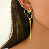 Stainless Steel Star Tassel Earrings Sets OV1980-2-3