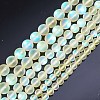 Synthetic Moonstone Beads Strands G-SZ0001-81A-1