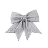 Glitter Cloth Bowknot Pendant Decoration DIY-I112-01F-2