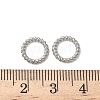304 Stainless Steel Twisted Ring Linking Rings STAS-L300-005C-P-2
