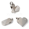 304 Stainless Steel Pendants STAS-Z075-35P-3