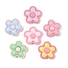 Opaque Resin Enamel Cabochons CRES-D308-12-2